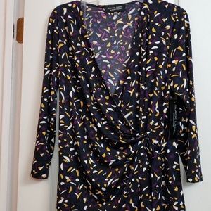 Evan Picone large womens 3/4 sleeve shirt